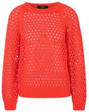 Marc Cain Pullover Gestrickt - Rot