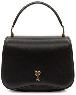 Ami Paris Top Handle Paris Bag - Schwarz