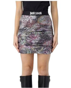 Just Cavalli Short Skirts - Morado