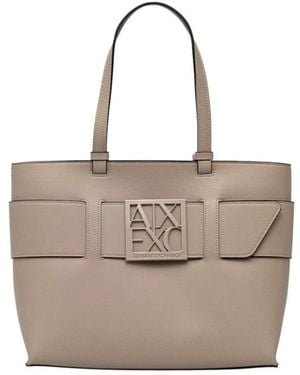 ARMANI EXCHANGE Shopping Bags - Grey