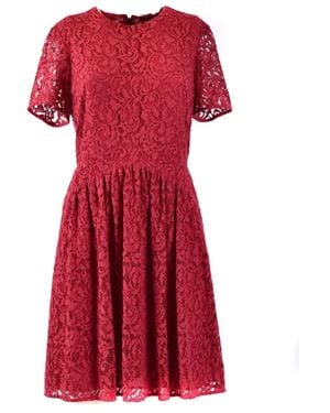 Burberry Short Dresses - Red