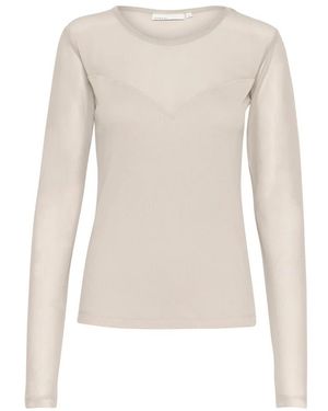 Karen By Simonsen Long Sleeve T-Shirts - Natural