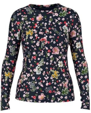 Marc Cain Long Sleeve Tops - Bleu