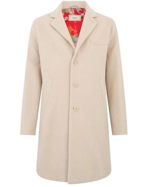 Herno Single-Breasted Coats - Neutro