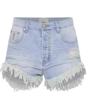 One Teaspoon Denim Shorts - Blu