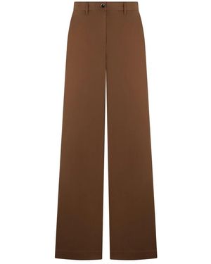 Nine:inthe:morning Wide Trousers - Brown