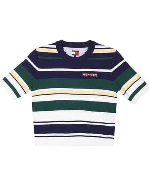 Tommy Hilfiger Round-Neck Knitwear - Blue