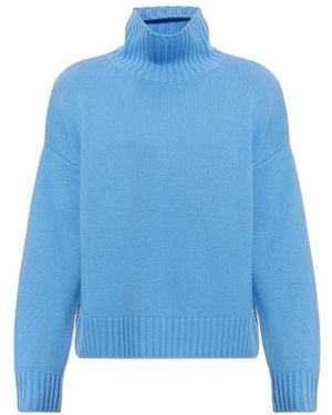 Lisa Yang Cashmere Turtleneck Olai - Blau