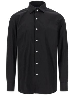 Finamore 1925 Casual Shirts - Black