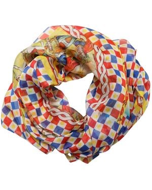 Dolce & Gabbana Carretto Foulard Schal - Rot