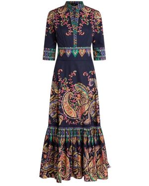 Etro Maxi Dresses - Azul