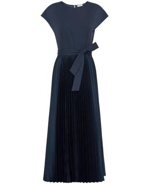 Weekend by Maxmara Kleedjes ,Blauw ,Wkdgela Maxi Jurk