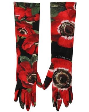 Dolce & Gabbana Gloves - Red