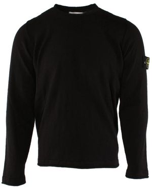 Stone Island Long Sleeve Tops - Nero