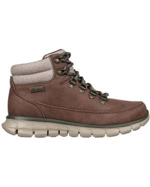 Skechers Lace-Up Boots - Marrone