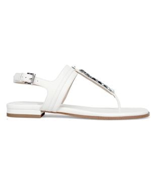 Michael Kors Flat Sandals - Blanco