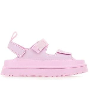 UGG Schoenen ,Roze ,Polyester Golden Glow Sandaal
