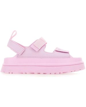 UGG Schoenen ,Roze ,Polyester Golden Glow Sandaal