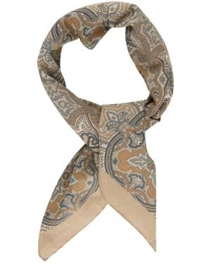 Stenströms Baumwollmuster Bandana - Mettallic
