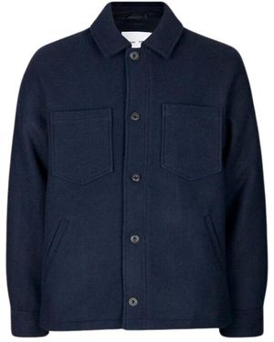 Samsøe & Samsøe Light Jackets - Blue