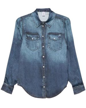 Liu Jo Denim Shirts - Blue