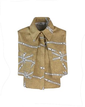 Elisabetta Franchi Vests - Marrone