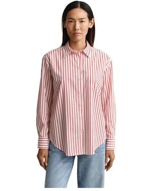GANT Shirts - Rojo