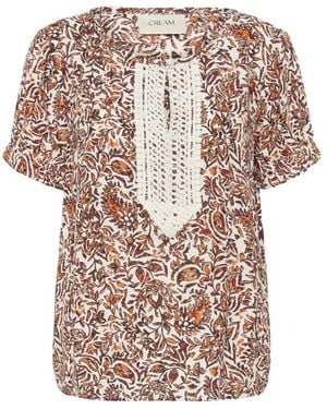 Cream Blouses - Rosa