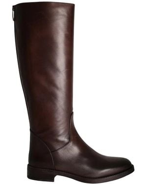 Sofia Len High Boots - Marrón