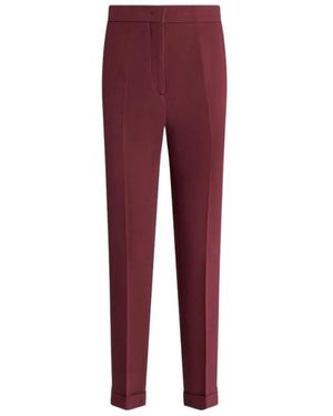 Etro Cropped Trousers - Rood