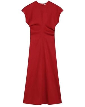 TOTEME Midi Dresses - Rosso