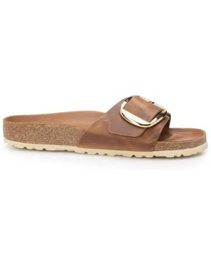 Birkenstock Sliders - Brown