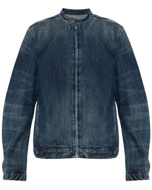 DIESEL Jassen ,Blauw ,Denim D-Glory-Fsj Denim Jacket