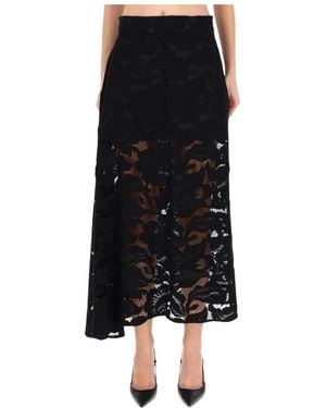 Patou Midi Skirts - Negro