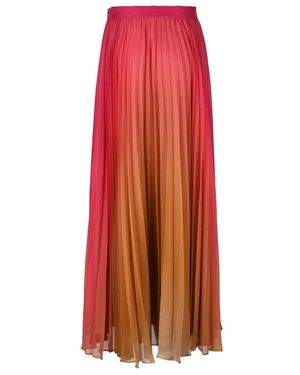 Twinset Maxi Skirts - Orange