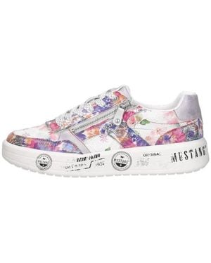 Mustang Sneakers Laag - Weiß