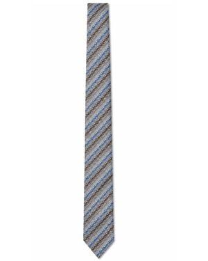 Missoni Seidenkrawatte - Blau