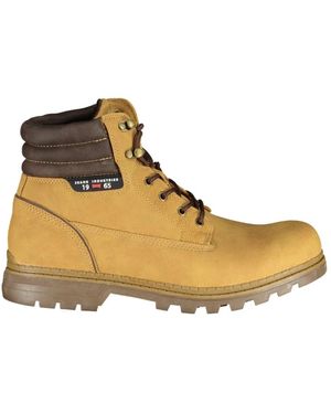 Carrera Lace-Up Boots - Marrón