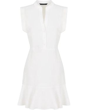 ARMANI EXCHANGE Short Dresses - White