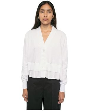 MEIMEIJ Cardigans - Bianco