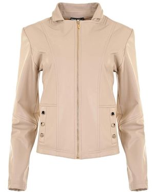 Maicazz Elegante Leichte Sandjacke - Natur