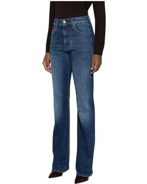 Jacob Cohen Jeans ,Blauw ,Katoen Bootcut Jeans