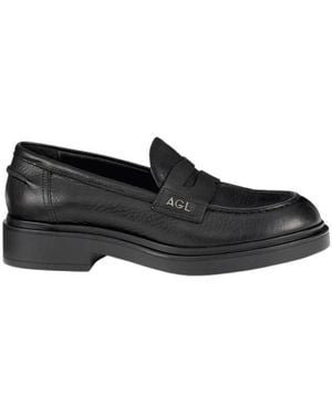 Agl Attilio Giusti Leombruni Loafers - Black
