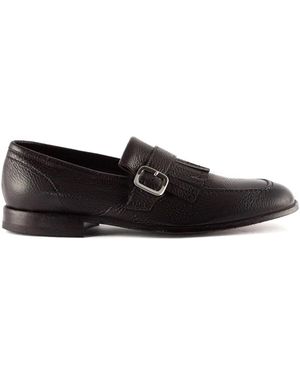 Green George Loafers - Black