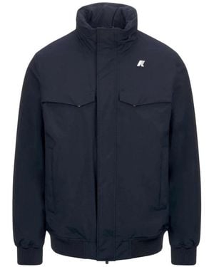 K-Way Bomber Jackets - Bleu