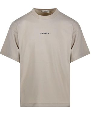 A PAPER KID Sand T-Shirt - Grau