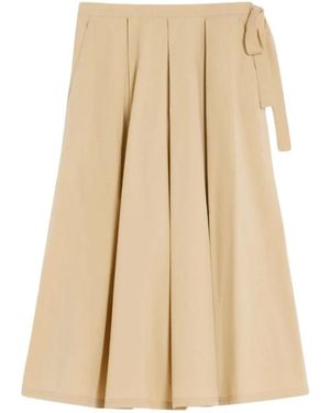 Weekend by Maxmara Midi Skirts - Natural