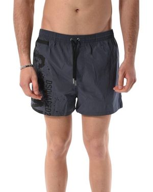 DSquared² Boxershorts Mit Elastischem Bund - Blau
