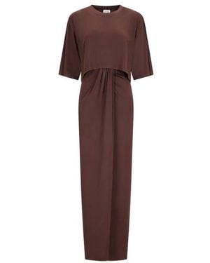 ANDAMANE Maxi Dresses - Brown