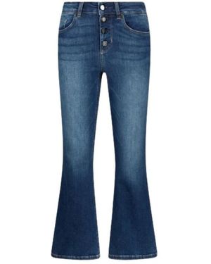 Liu Jo Cropped Jeans - Blue